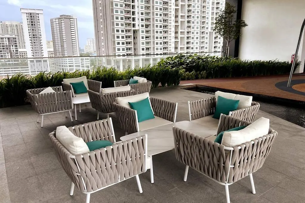 Georgetown Skypool Urban 2Br Family & Baby-Friendly 9Pax Seaview Penang Διαμέρισμα Jelutong