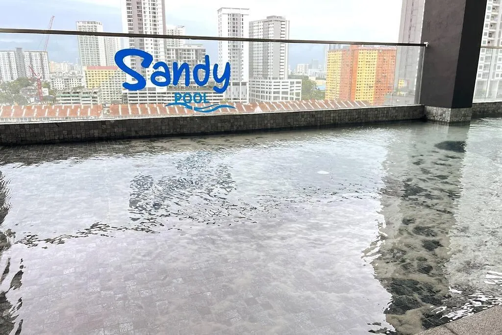 Georgetown Skypool Urban 2Br Family & Baby-Friendly 9Pax Seaview Penang Διαμέρισμα Jelutong 0*,  Μαλαισία