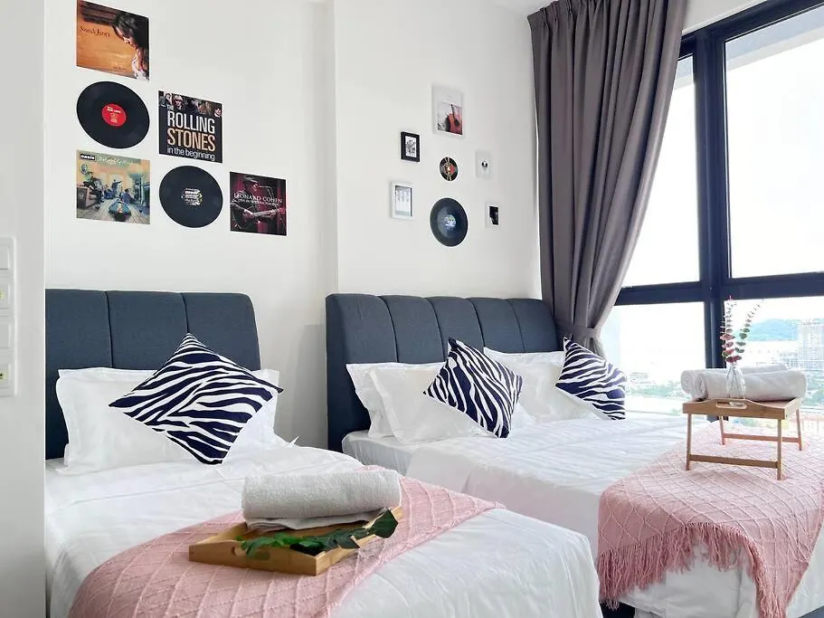 Georgetown Skypool Urban 2Br Family & Baby-Friendly 9Pax Seaview Penang Διαμέρισμα Jelutong Μαλαισία