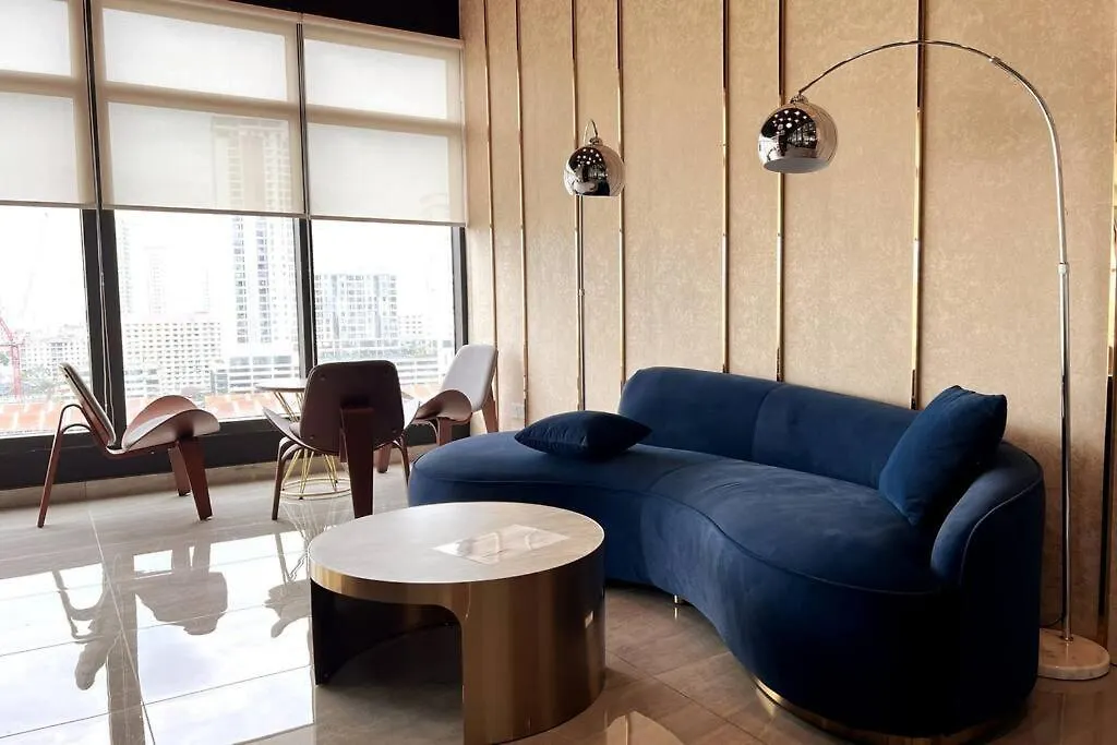 Georgetown Skypool Urban 2Br Family & Baby-Friendly 9Pax Seaview Penang Διαμέρισμα Jelutong